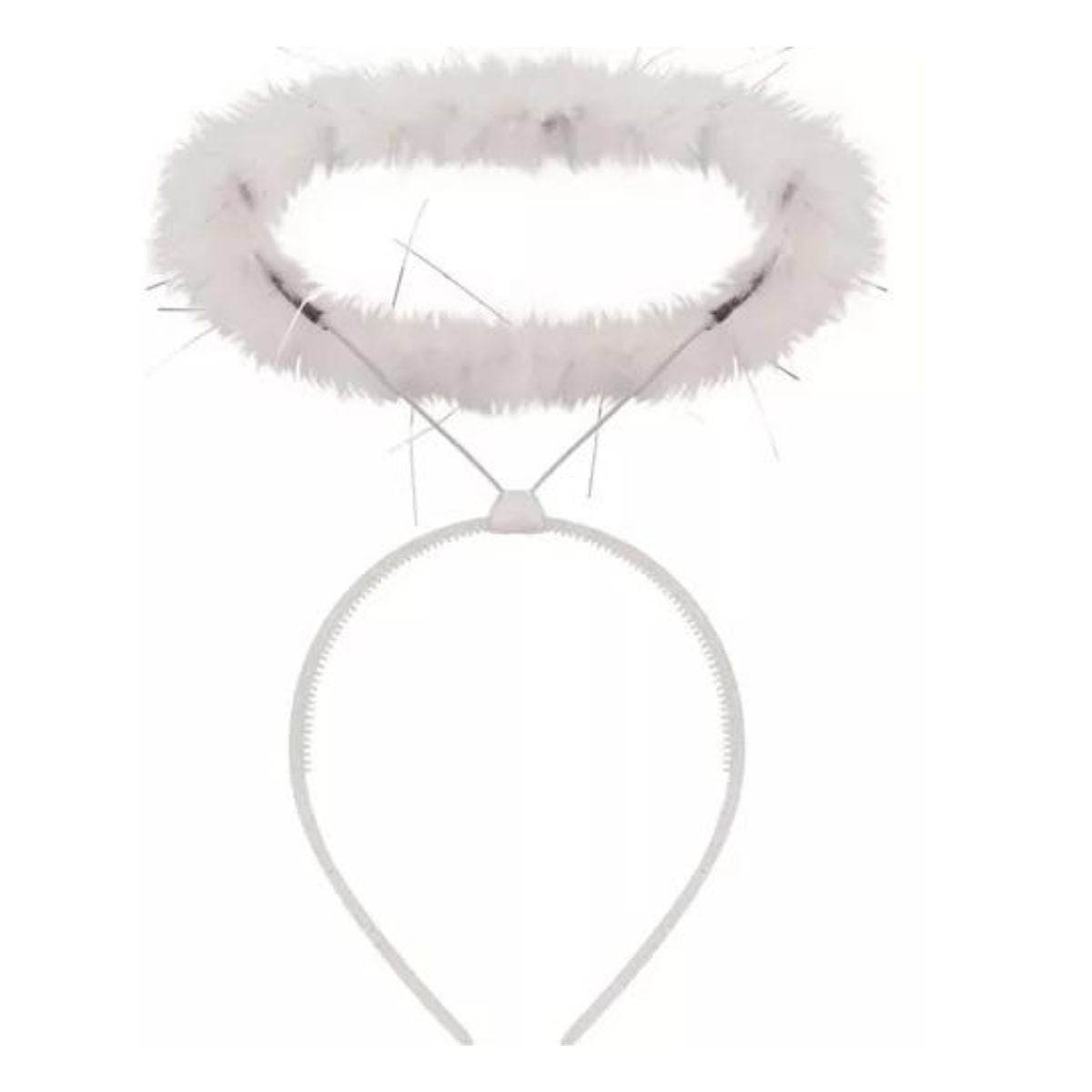 Kit Fantasia Anjo Branco Completo Festa Cosplay Carnaval Halloween Tiara Auréola / Asa/ Saia Kit Fantasia Anjo Branco Completo Festa Cosplay Carnaval Halloween Tiara Auréola / Asa/ Saia